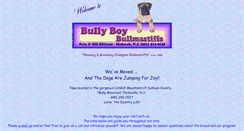 Desktop Screenshot of bullyboybullmastiffs.com
